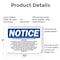 Signmission All Co-Payments Are Collected At The Time, 10 in W x Rectangle, Plastic OS-2PACK-NS-P-710-L-10090 - alternate 3